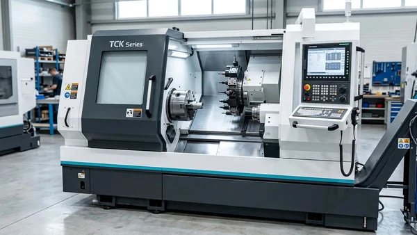 TCK50 High-Precision Slant Bed CNC Lathe - Precision CNC Machine Tool